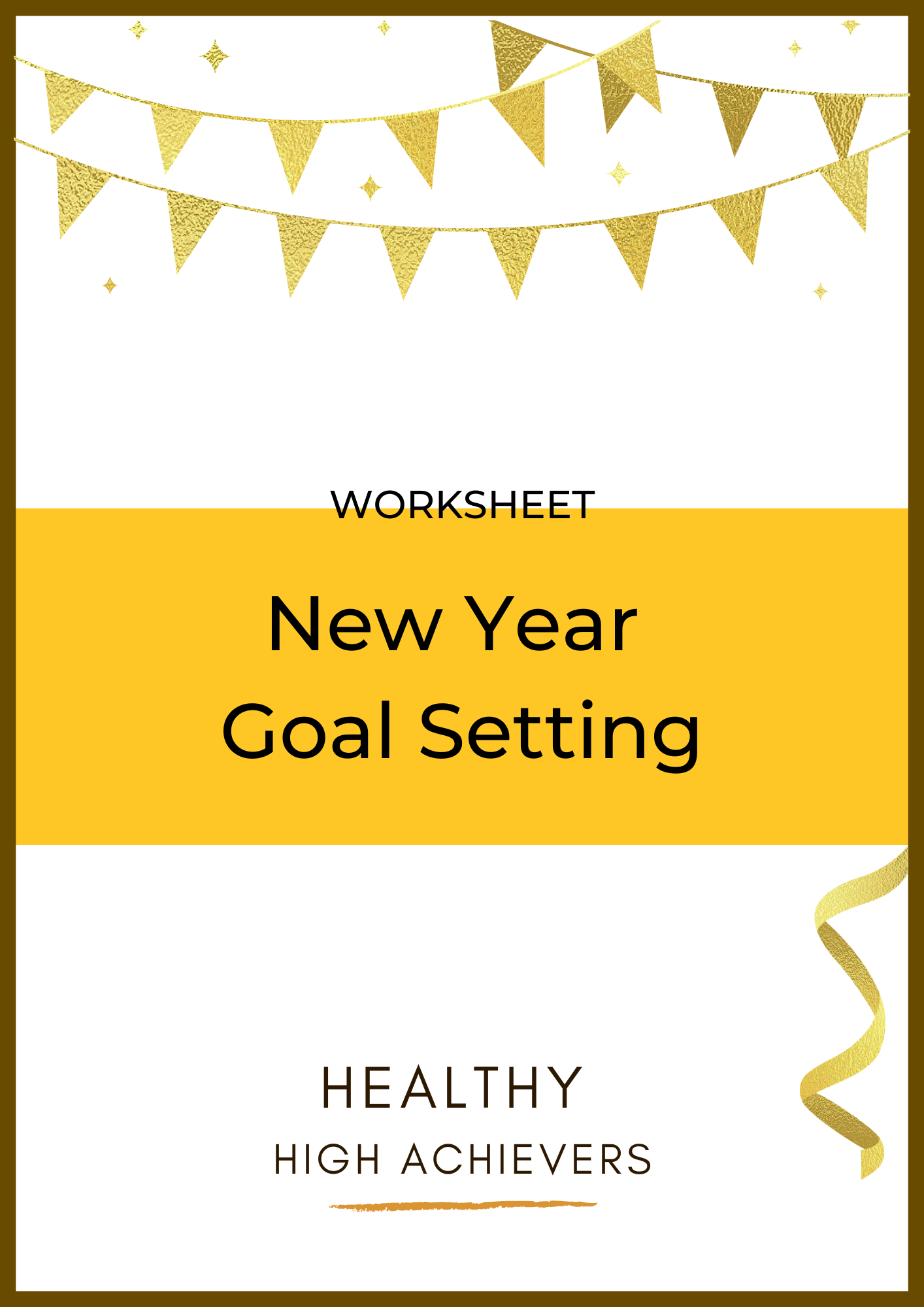 new year goal setting